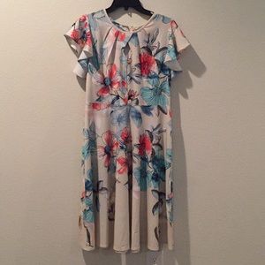 Beautiful flowers dress
